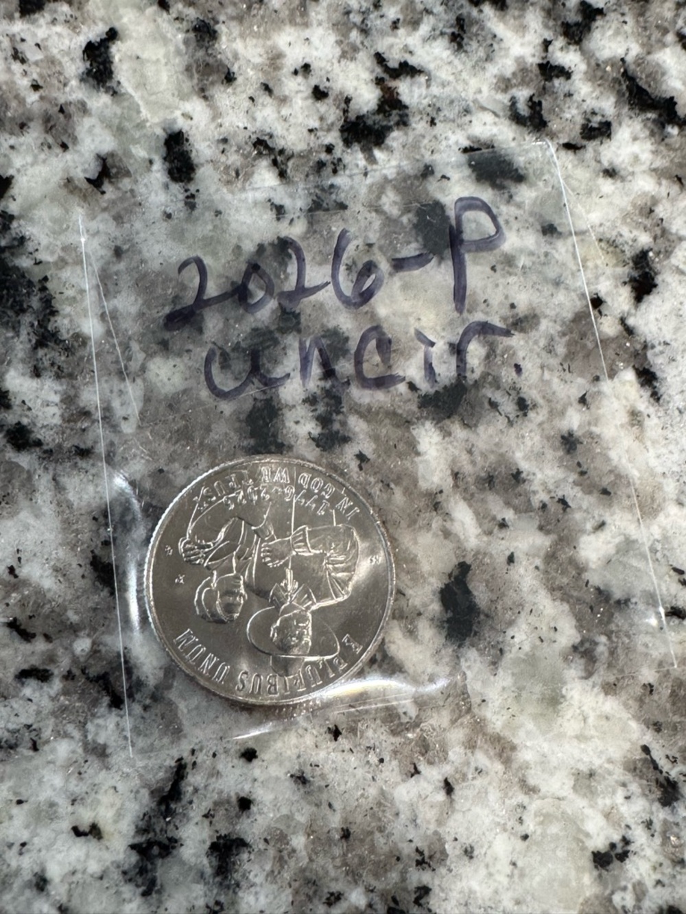 Official 2026 US Commemorative Coin - Silver Finish - Picture 6 of 6